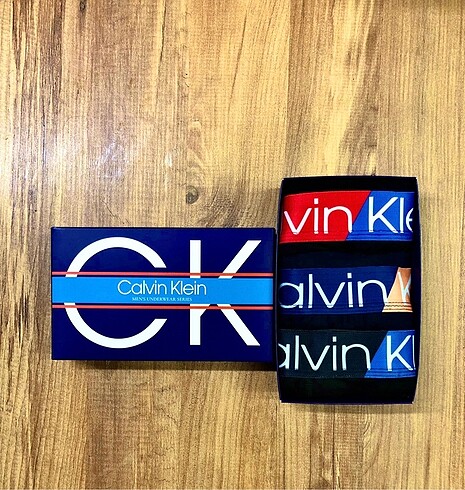 CALVİN KLEİN BOXER 3 ADET KUTULU