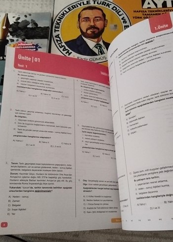AYT Edebiyat ve Tarih Soru Bankası Seti toplu Satim