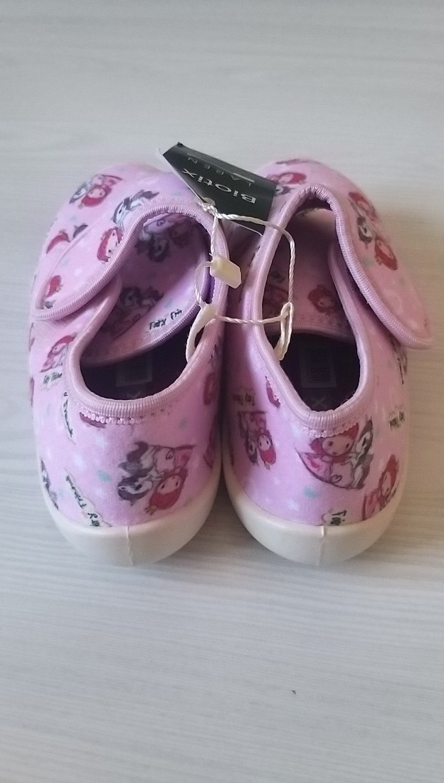 Kız Çocuk Pembe Baskılı Kaydırmaz Terlik - Görsel 2