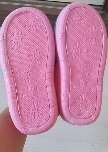 Kız Çocuk Ev terliği, etiketi yok ama sıfır - Görsel 3