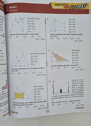 Beden Geofest TYT-AYT Geometri
