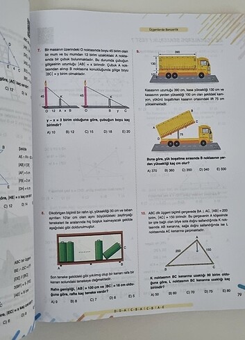 Beden Renk Kafadengi TYT Geometri Soru Bankası