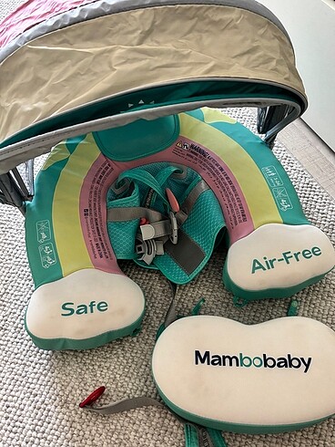  Beden Mambobaby güneşlikli yüzme simidi