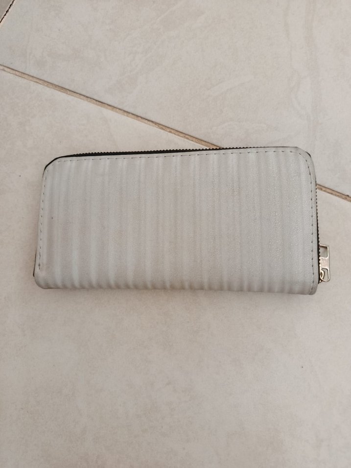 Bej Kadın Fermuarlı Cüzdan - Görsel 2