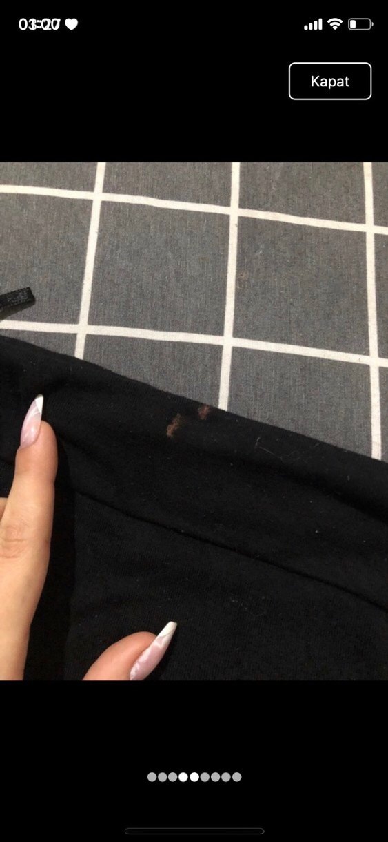 Siyah straplez crop - Görsel 3