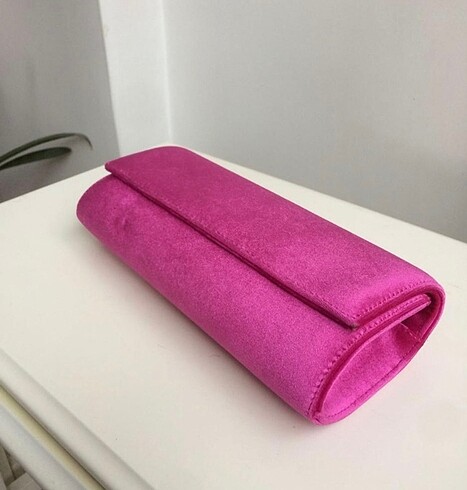 36 Beden Süet fuşya pembe ayakkabı çanta