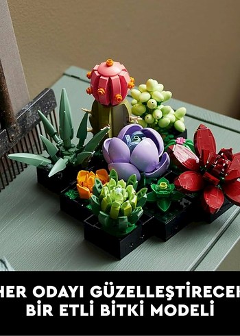 Beden Renk Lego Sukulent 10309 Sıfır Kutu