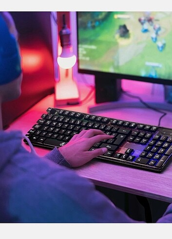 Dexim DKA010 Kablolu RGB Mekanik Klavye - Görsel 4