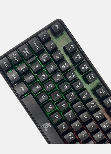 Dexim DKA010 Kablolu RGB Mekanik Klavye - Görsel 3