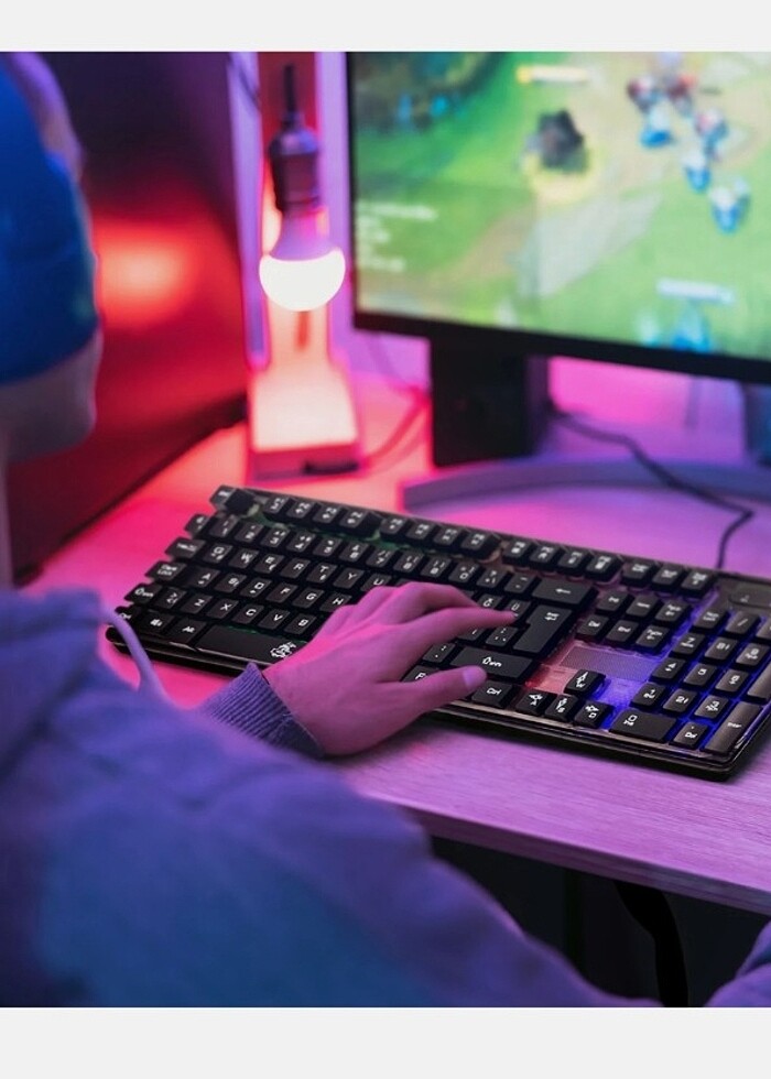 Dexim DKA010 Kablolu RGB Mekanik Klavye - Görsel 4