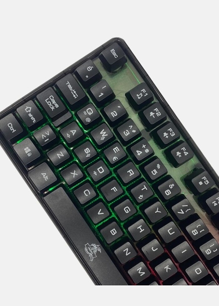 Dexim DKA010 Kablolu RGB Mekanik Klavye - Görsel 3