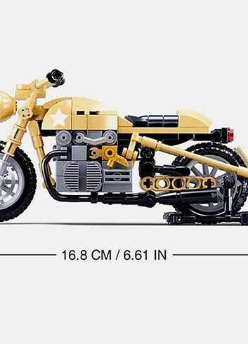 Sluban Model Motosiklet 223 Parça