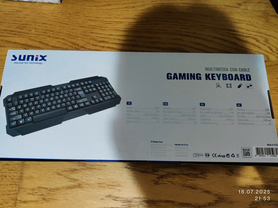 Sunix KL-40 Gaming Klavye - Görsel 4