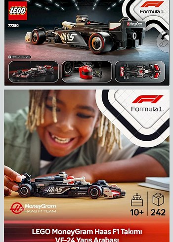 Lego 77250 MoneyGram Haas F1 Team - Görsel 5