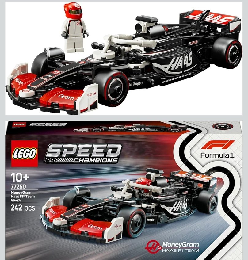 Lego 77250 MoneyGram Haas F1 Team - Görsel 4