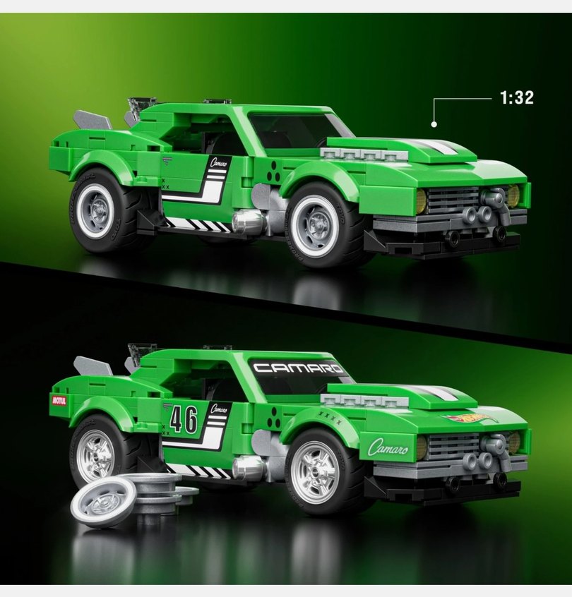 Hot Wheels Custom 68 Camaro 289 prç - Görsel 5