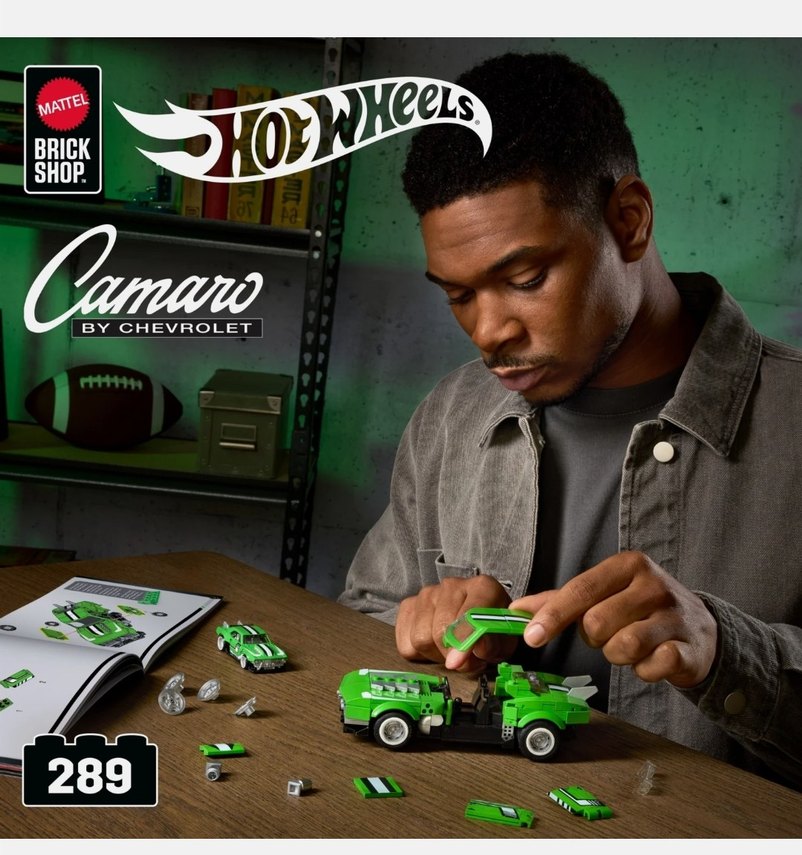 Hot Wheels Custom 68 Camaro 289 prç - Görsel 4