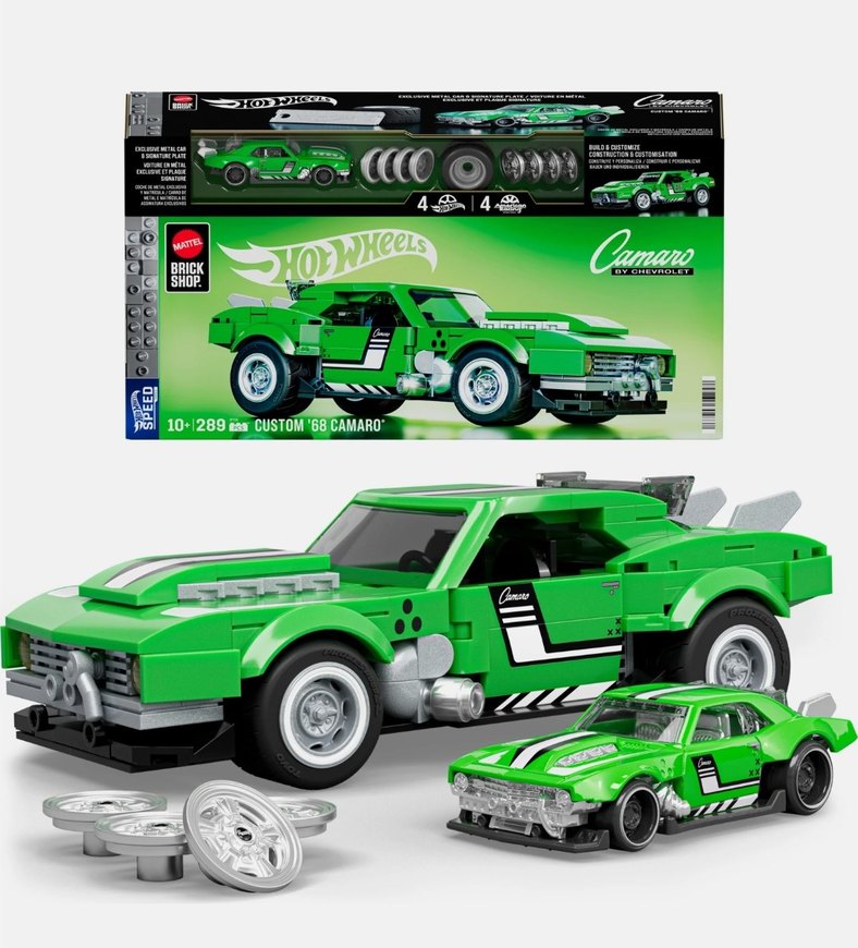Hot Wheels Custom 68 Camaro 289 prç - Görsel 3