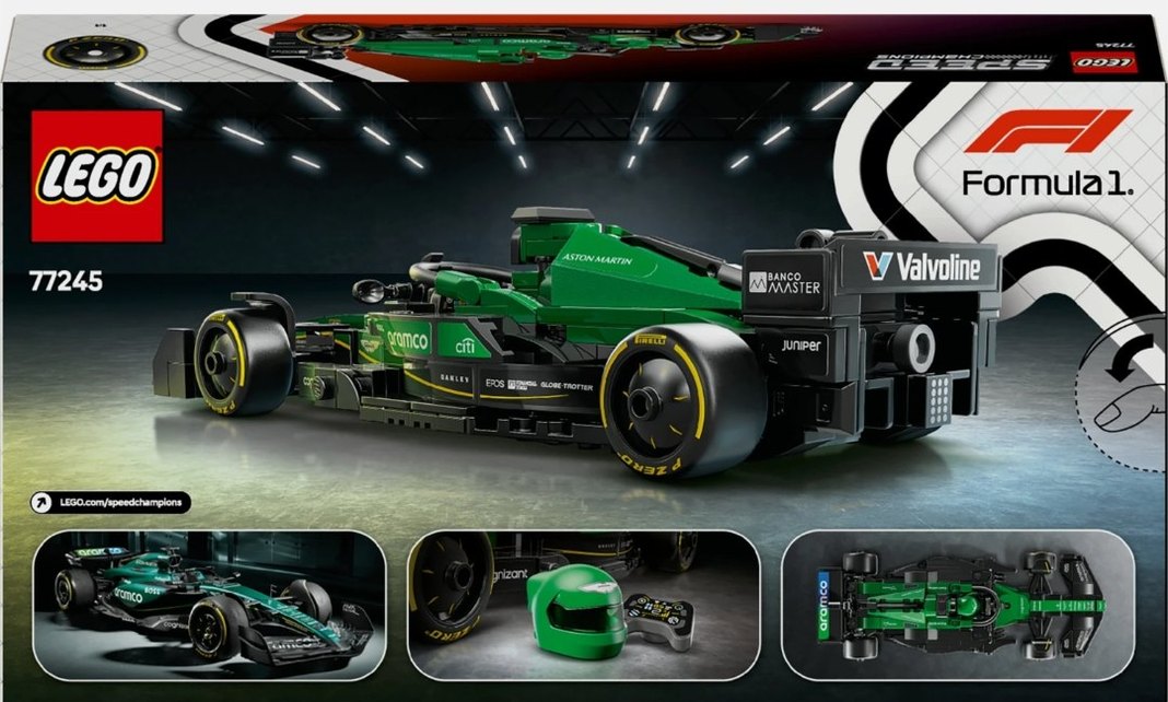 Lego 77245 Formula 1 Aston Martin Aramco - Görsel 4