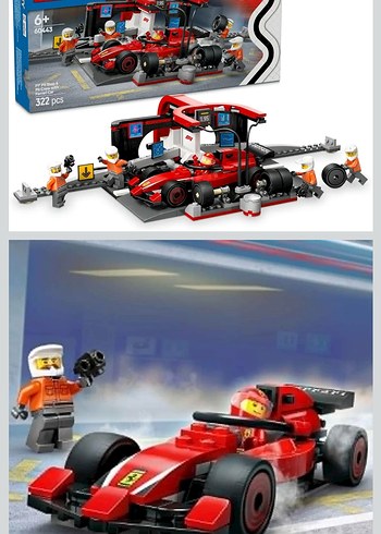 Lego 60443 F1 Pit Stop - Görsel 3