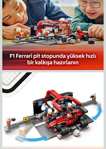 Lego 60443 F1 Pit Stop - Görsel 5