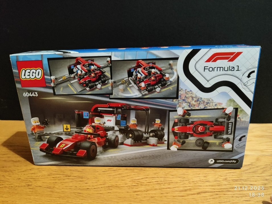 Lego 60443 F1 Pit Stop - Görsel 2