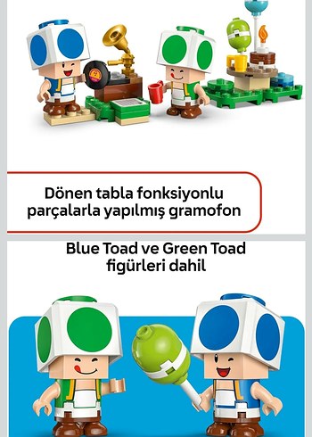 Lego 72041 Super Mario Toad Evinde Parti - Görsel 7