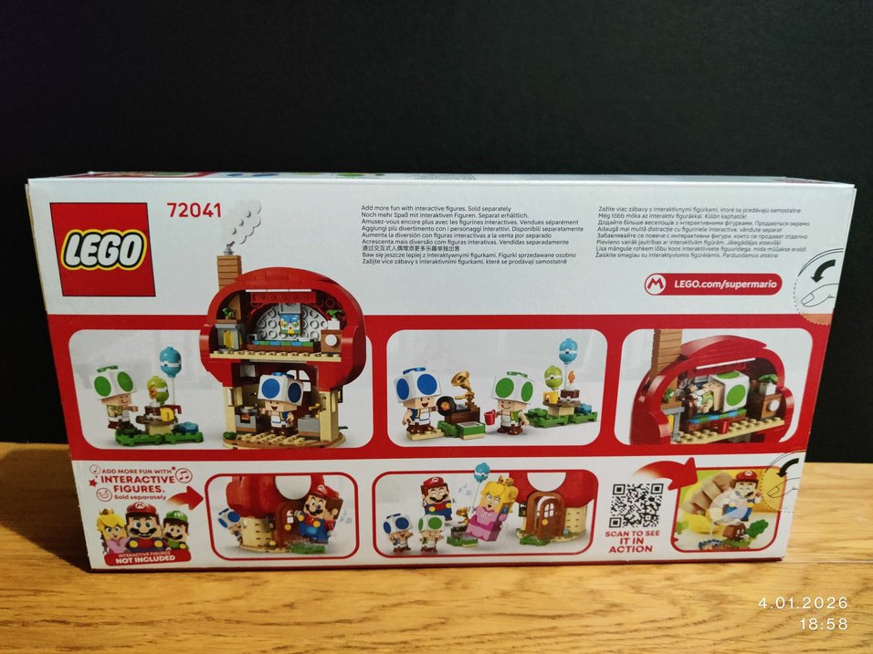 Lego 72041 Super Mario Toad Evinde Parti - Görsel 2