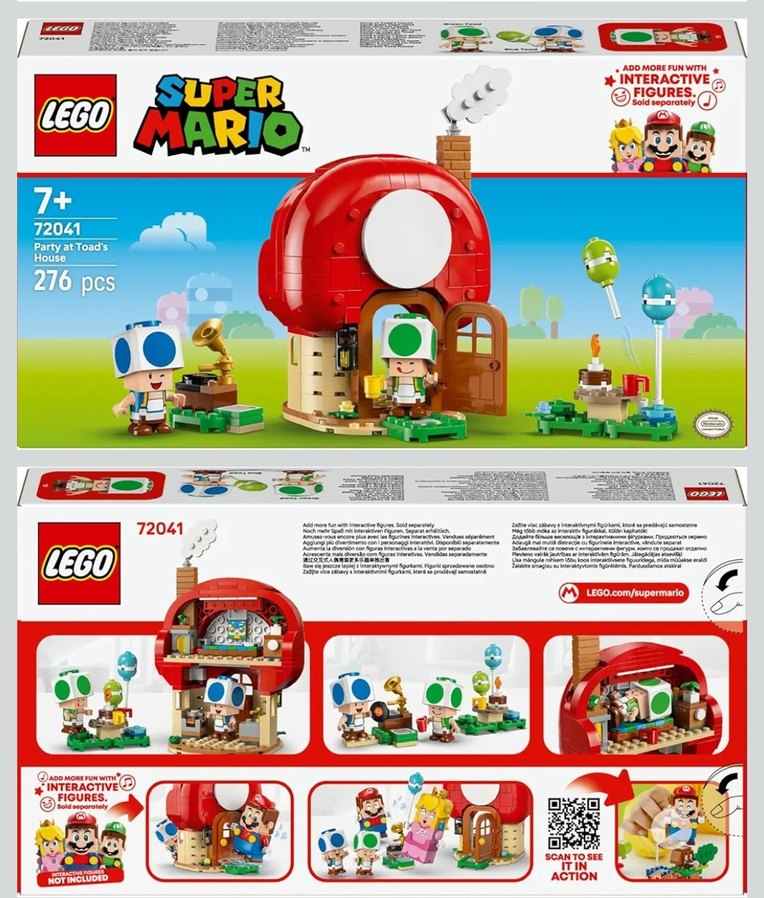 Lego 72041 Super Mario Toad Evinde Parti - Görsel 5