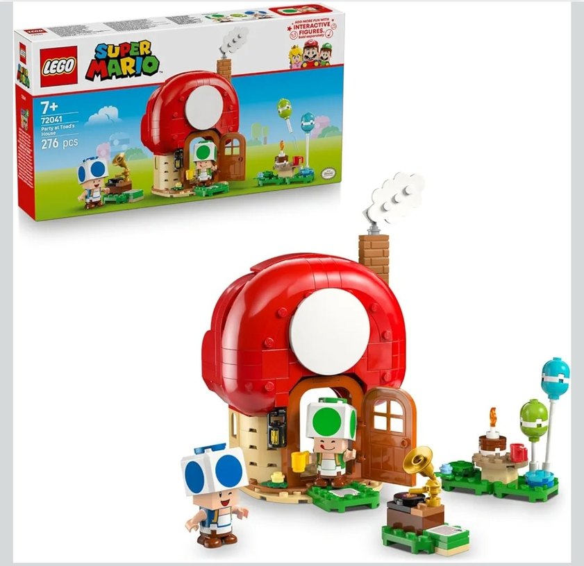 Lego 72041 Super Mario Toad Evinde Parti - Görsel 3