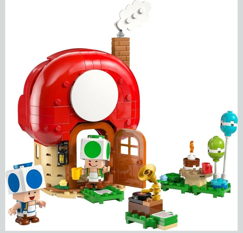 Lego 72041 Super Mario Toad Evinde Parti - Görsel 4