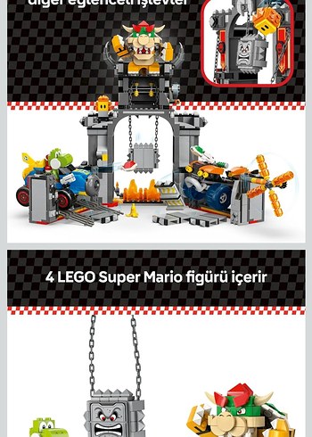 Lego 72039 Bowser's Castle 9+ - Görsel 4