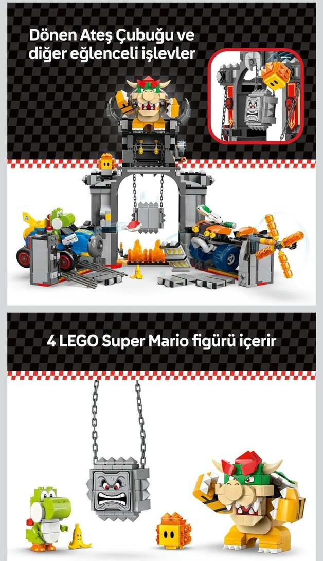 Lego 72039 Bowser's Castle 9+ - Görsel 4