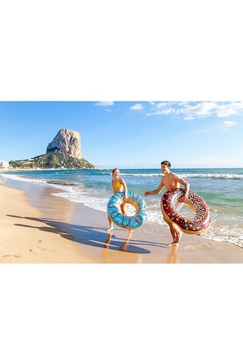 Bestway Donut Desenli Renkli Yüzme Simidi - Görsel 9