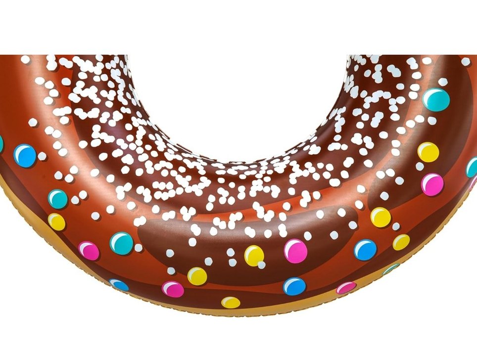 Bestway Donut Desenli Renkli Yüzme Simidi - Görsel 4