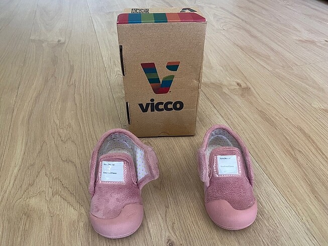 Vicco Vicco Bebek Pembe ilk Adım Ayakkabısı 20