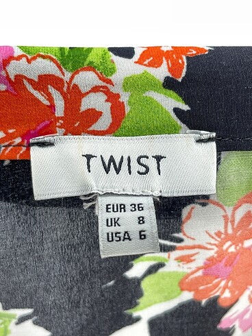 36 Beden çeşitli Renk Twist Bluz %70 İndirimli.