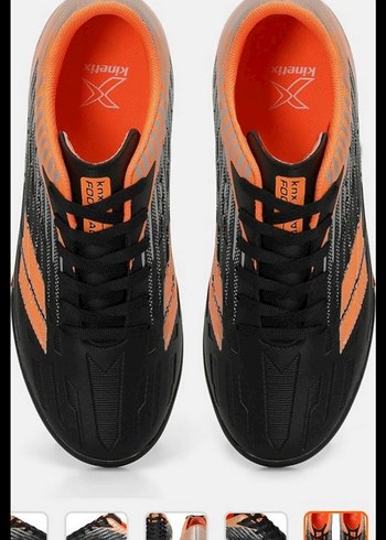 Turuncu Erkek Spor Futbol Ayakkabısı kinetix - Görsel 4