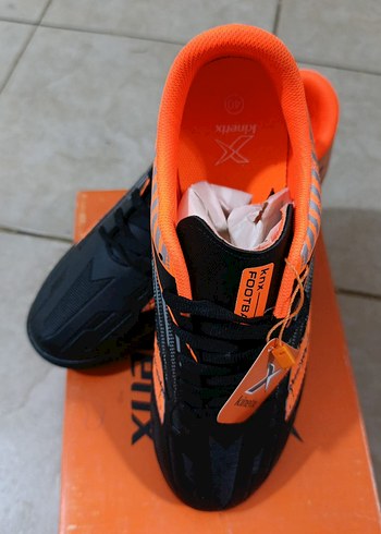 Turuncu Erkek Spor Futbol Ayakkabısı kinetix - Görsel 3