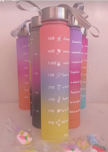 motivasyon matara 3 adet - Görsel 2