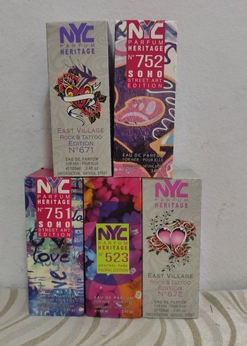 NYC Heritage No 523 Kadın Parfümü 100 ml - Görsel 3