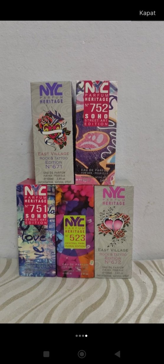 NYC Heritage No 523 Kadın Parfümü 100 ml - Görsel 3