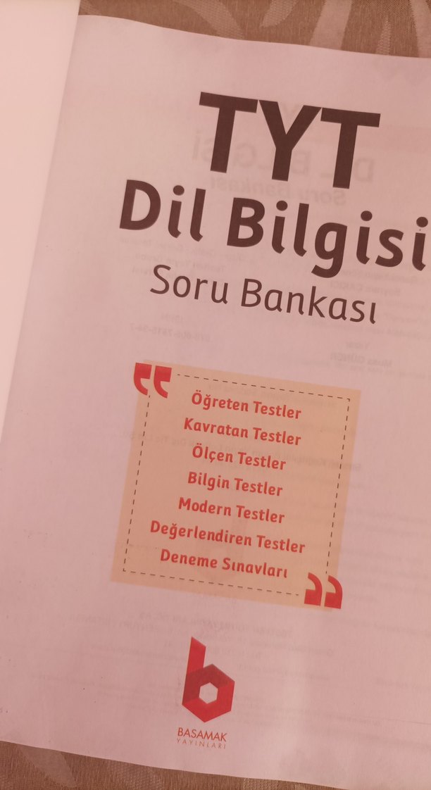 TYT Türkçe Dil Bilgisi Soru Bankası - Görsel 3