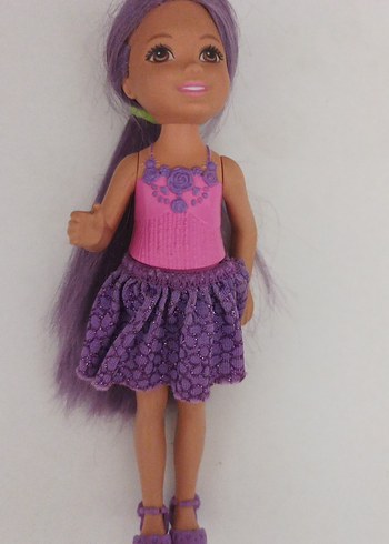 Barbie Renkli Mini Bebek 1 adet