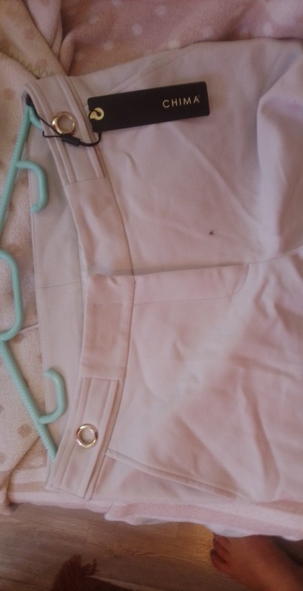 Bej Kadın Midi Kumaş Pantolon - Görsel 3