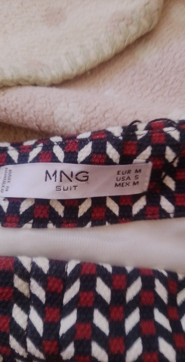 Bordo Pilili Mini  Etek - Görsel 4