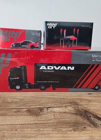 Mini Gt Advan Tır Seti 3 lü