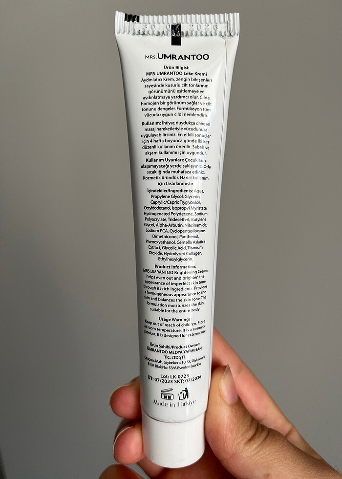 Sıfır leke kremi - Görsel 2