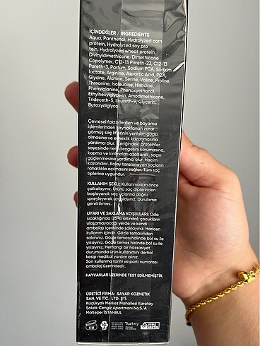 Proteinli saç sütü - Görsel 2