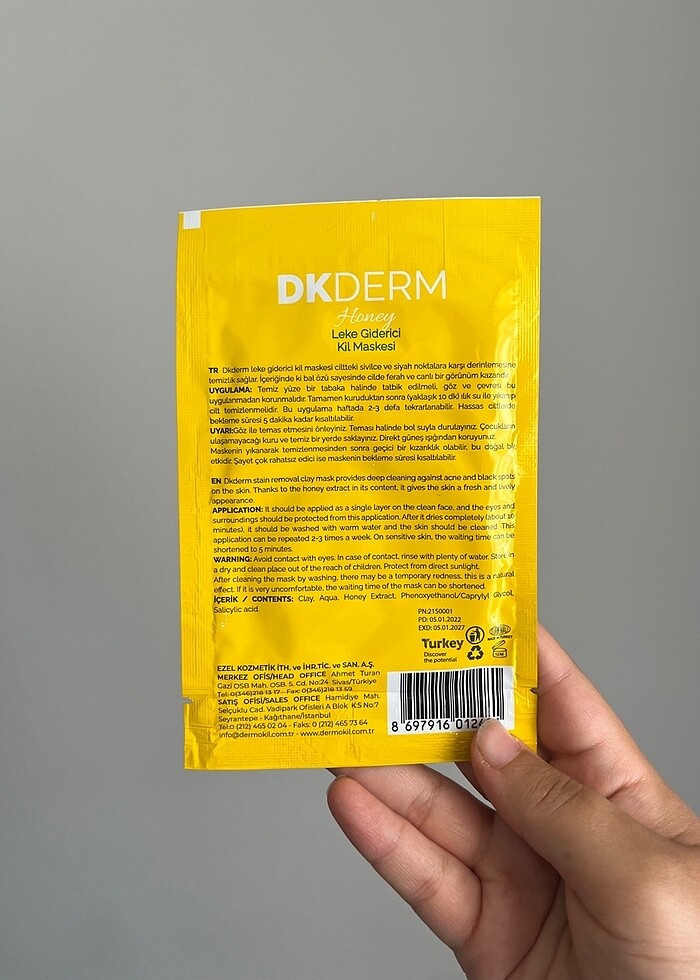 Ballı kil maskesi - Görsel 2